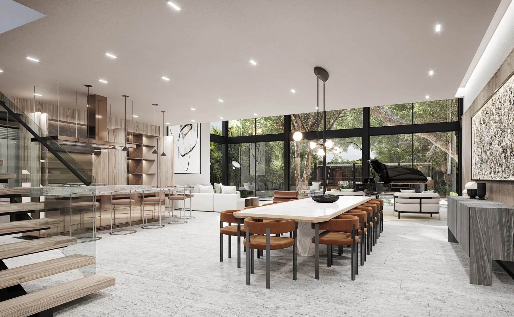 Dining Room — Samana Residential